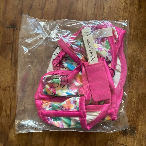 For Love & Lemons Watercolor Floral Bra - Picture 7 of 8